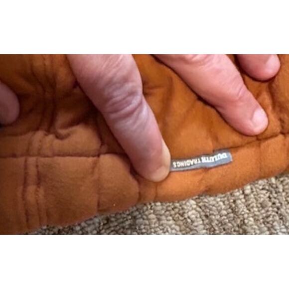 DULUTH TRADING COMPANY Men's Flintlock 1/4 Orange Snap Popover Size 2XL - Picture 4 of 9